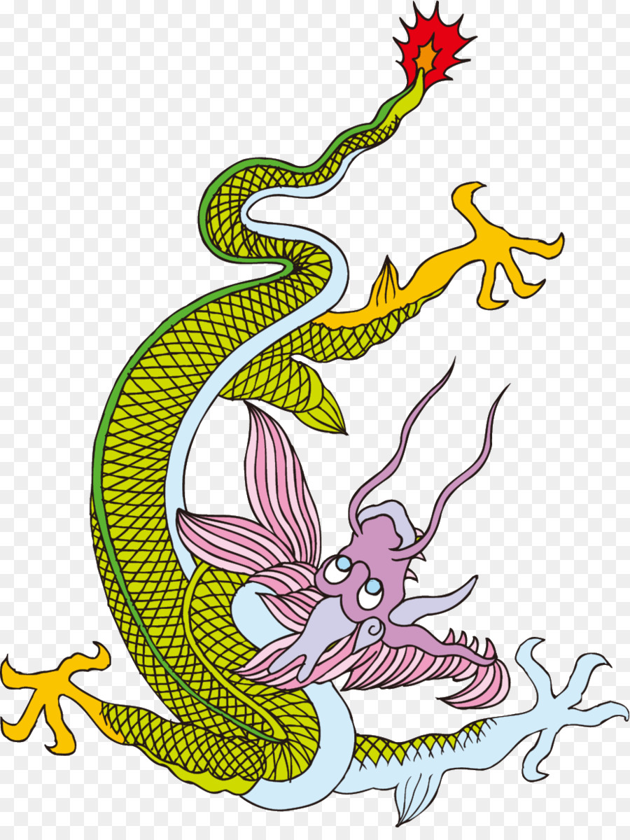 China，Dragón PNG