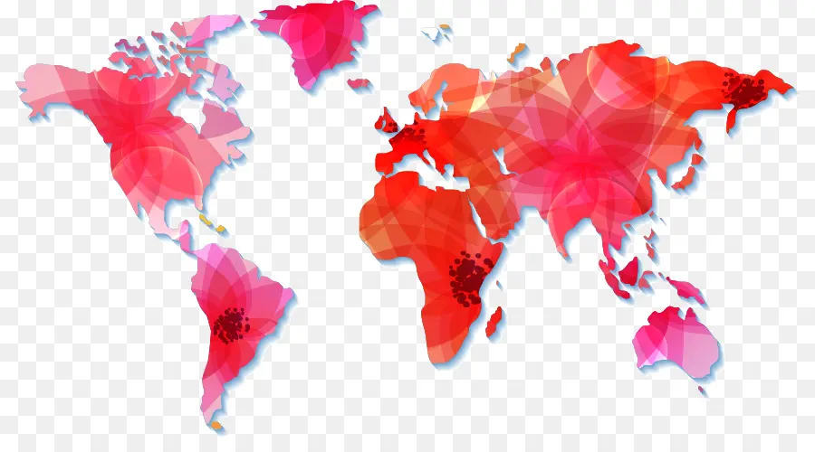 Mapa Mundial，Geografía PNG