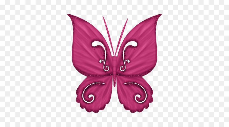 Mariposa Rosa，Alas PNG