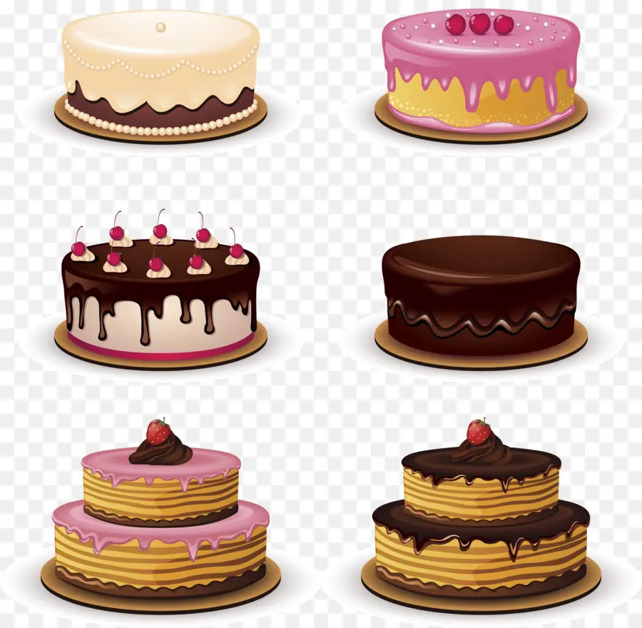 Pastel De Cumpleaños，Cupcake PNG