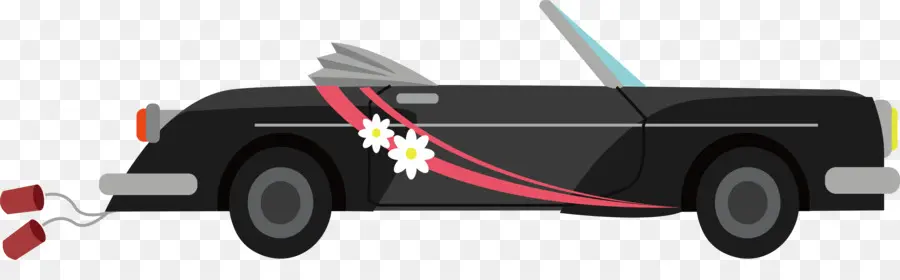 Coche De Boda，Decorado PNG