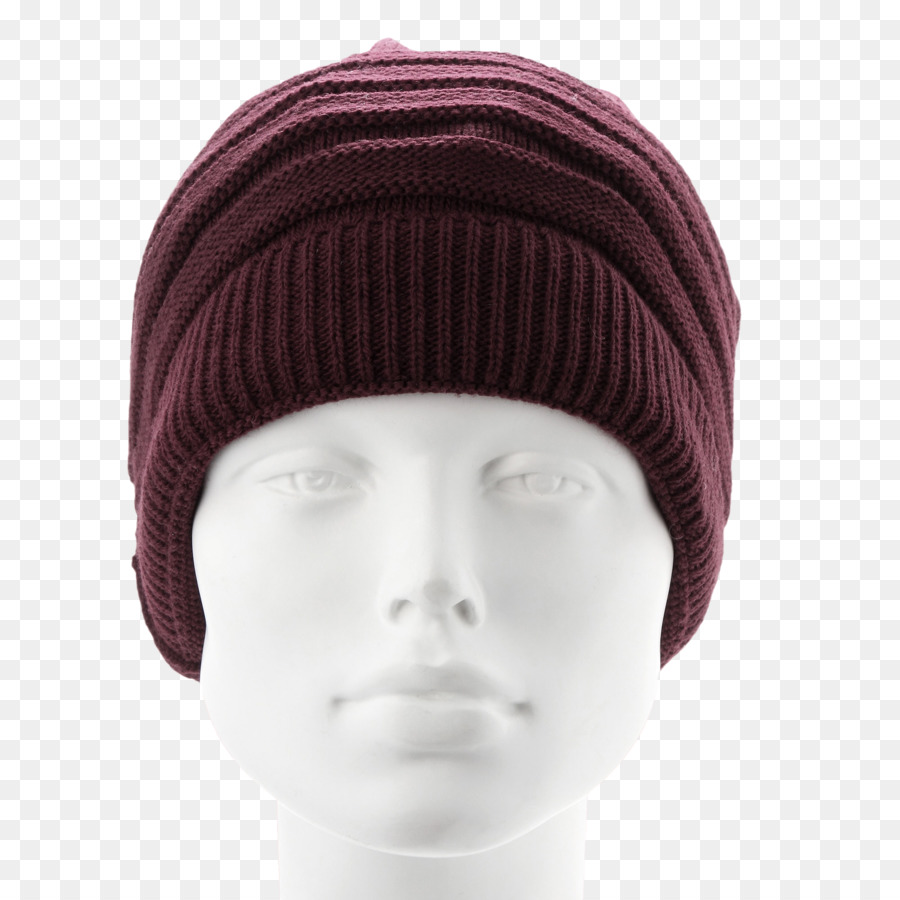 Gorro Morado，De Punto PNG