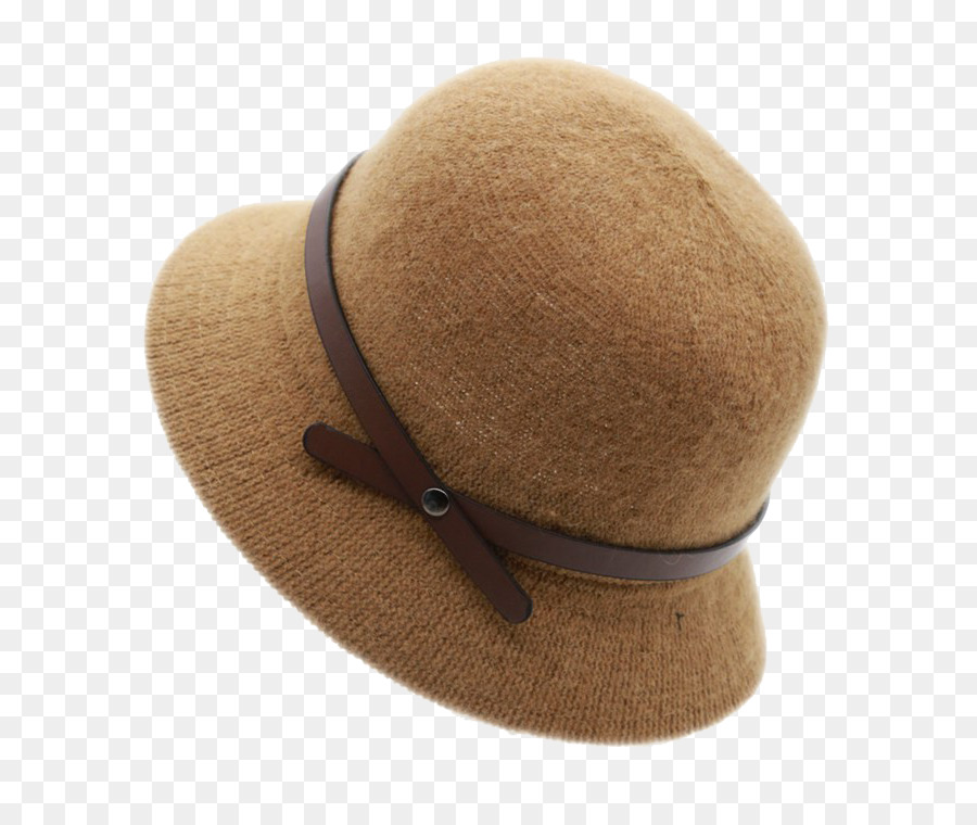 Sombrero Fedora，Marrón PNG