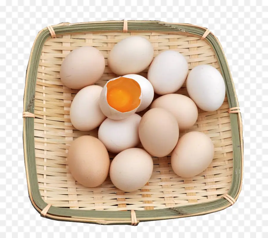 Canasta De Huevos，Fresco PNG