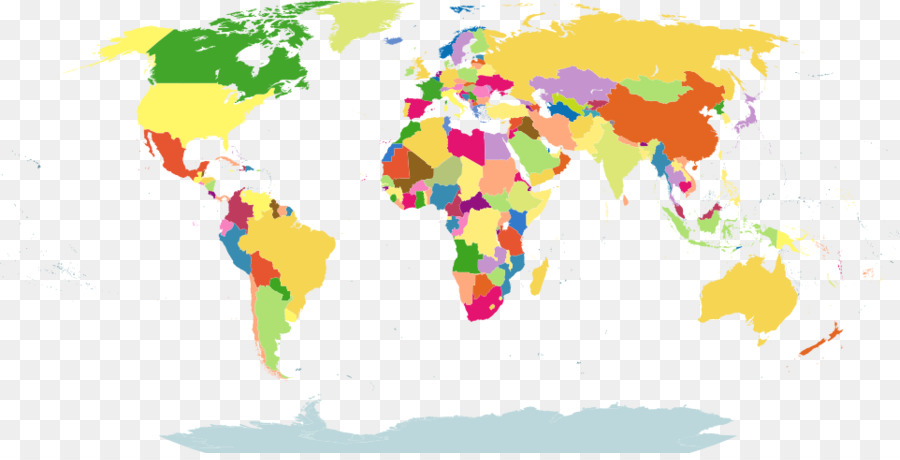 Mundo，Mapa Del Mundo PNG