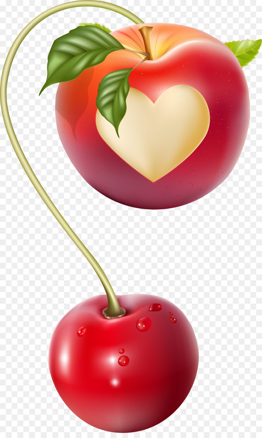 Cherry，Apple PNG