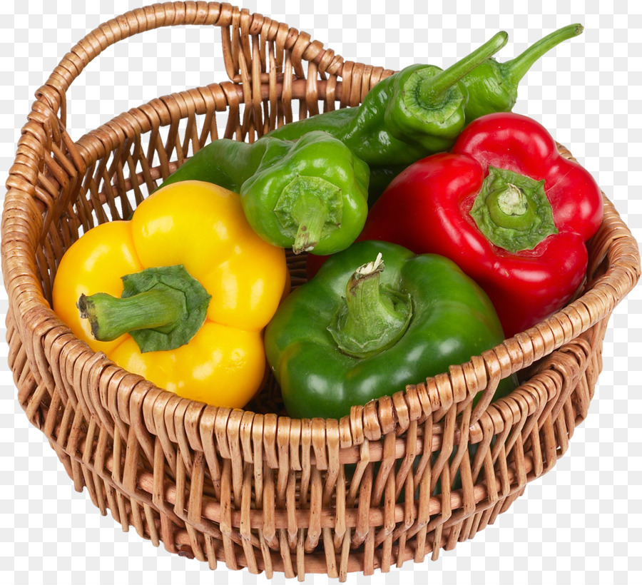 Pimientos，Cesta PNG