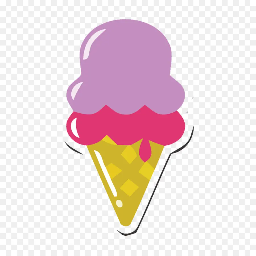 Helado，Cono De Helado PNG