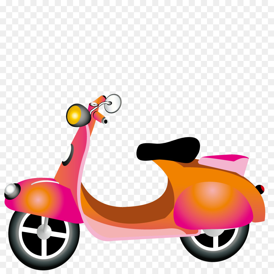 Scooter，Rosa PNG