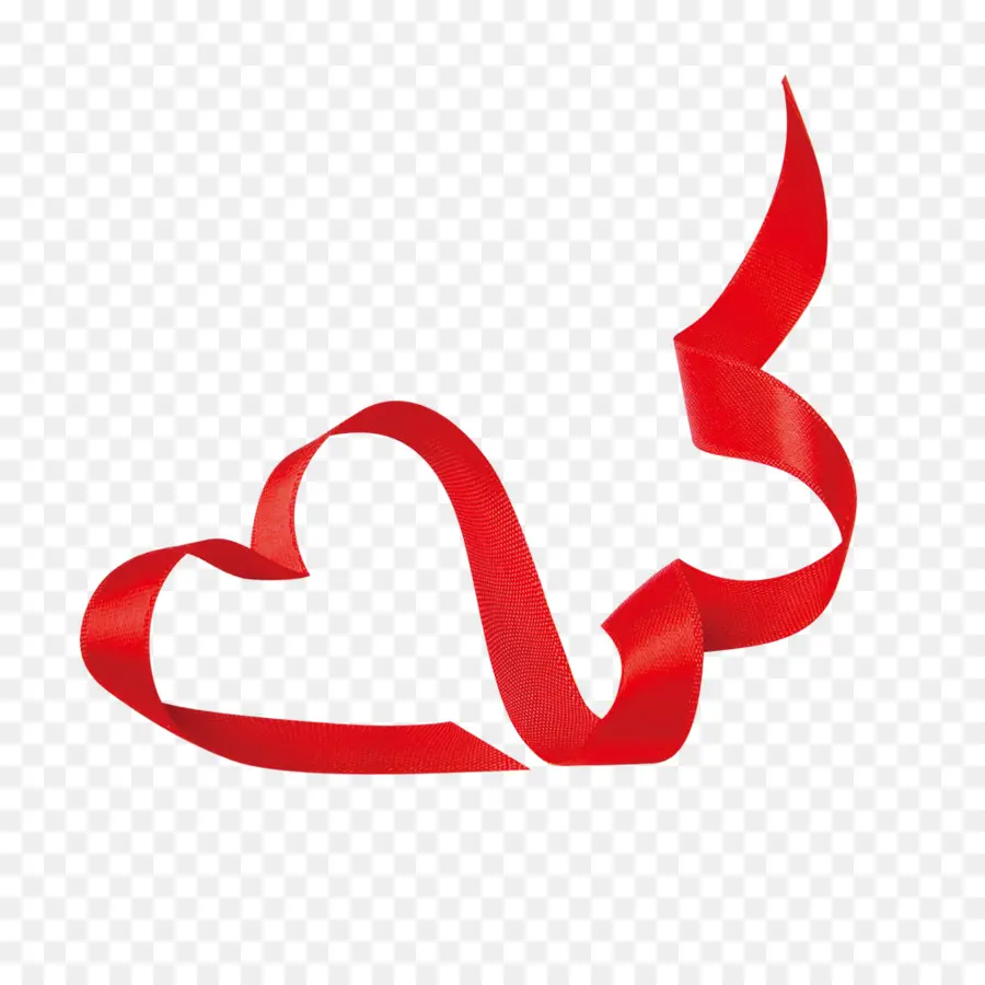 Cinta Del Corazón，Rojo PNG