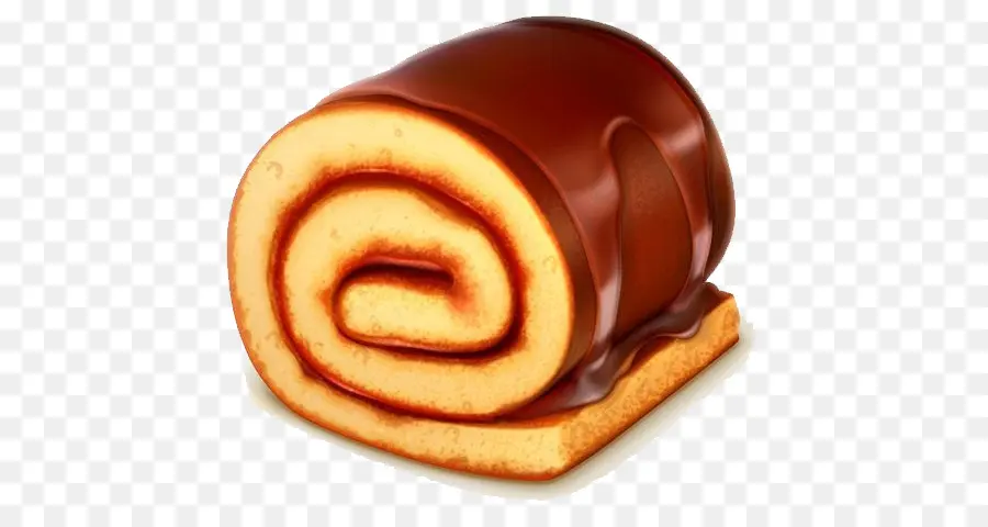 Swiss Roll，Pastel De Chocolate PNG