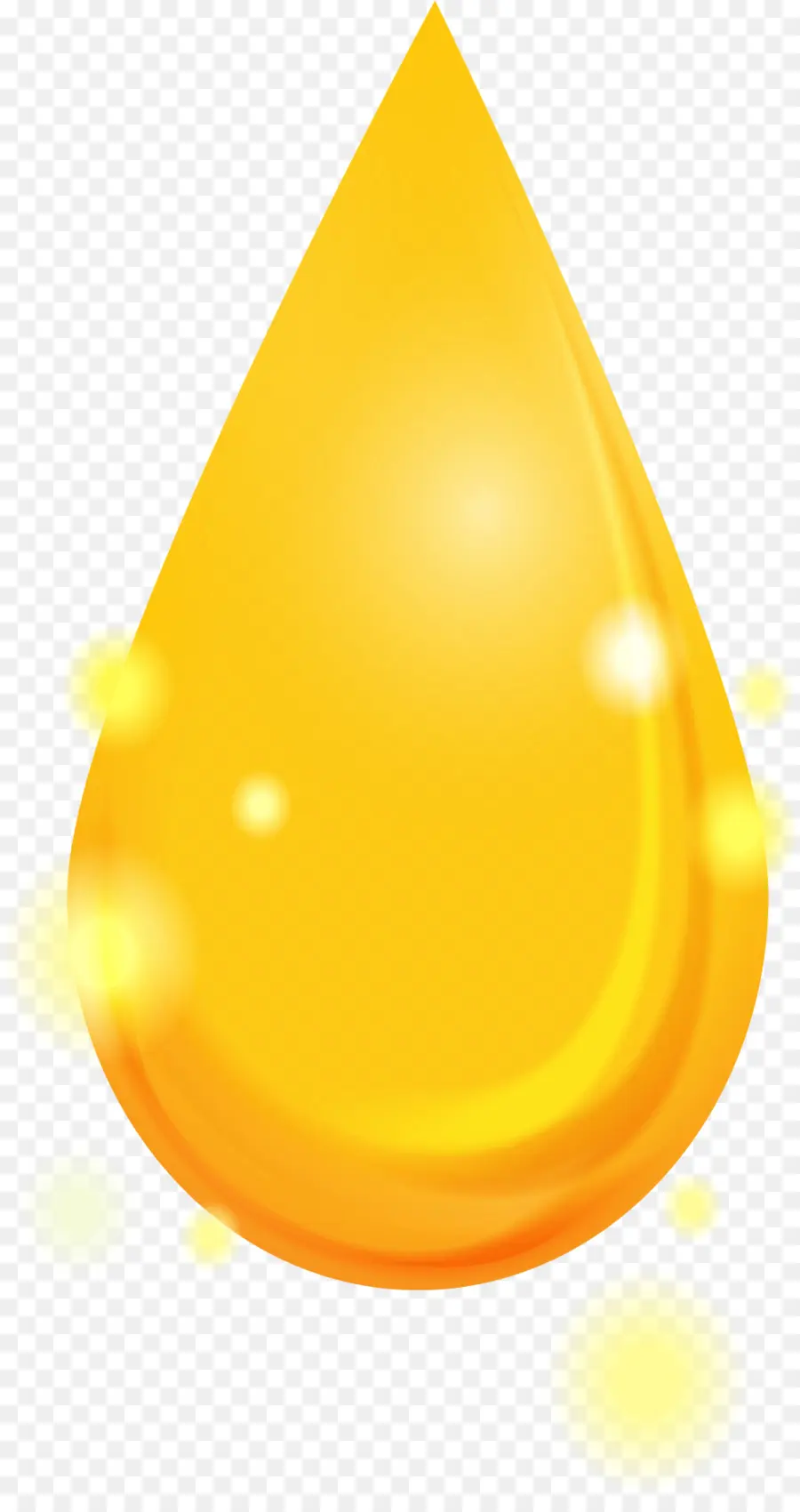 Gota De Aceite，Amarillo PNG