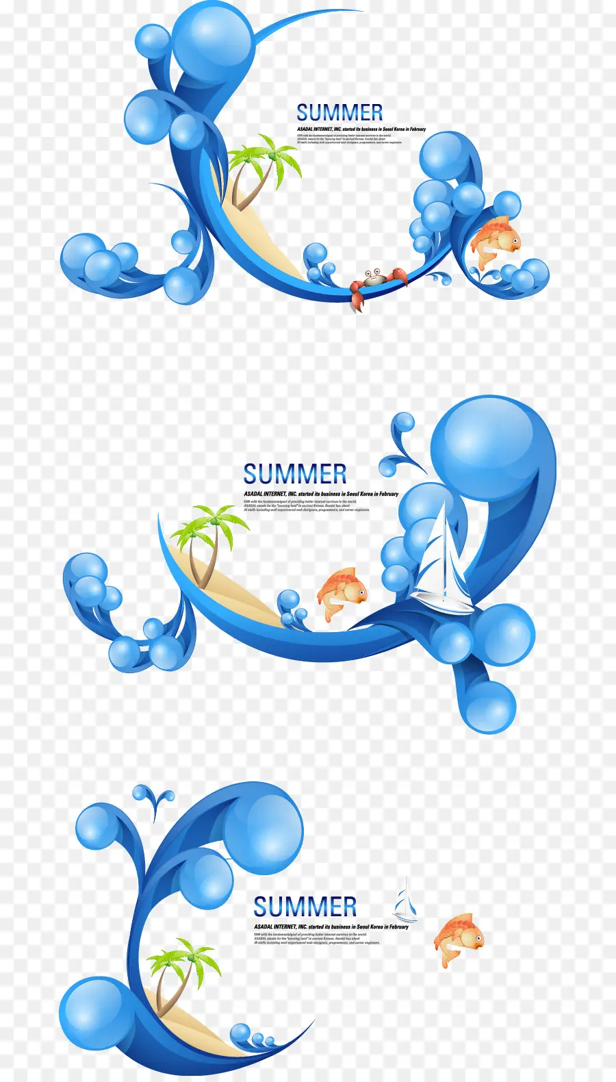 Postscript Encapsulado，Verano PNG