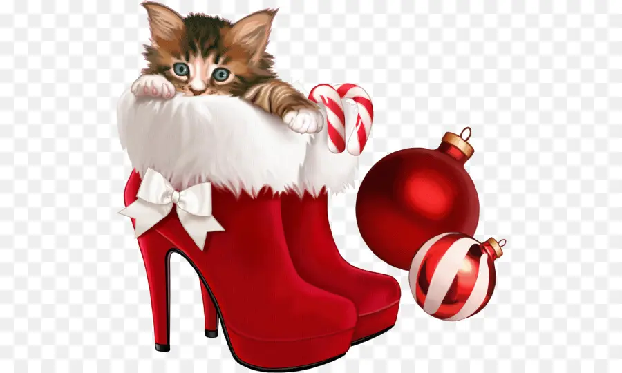 Gatito，La Navidad PNG