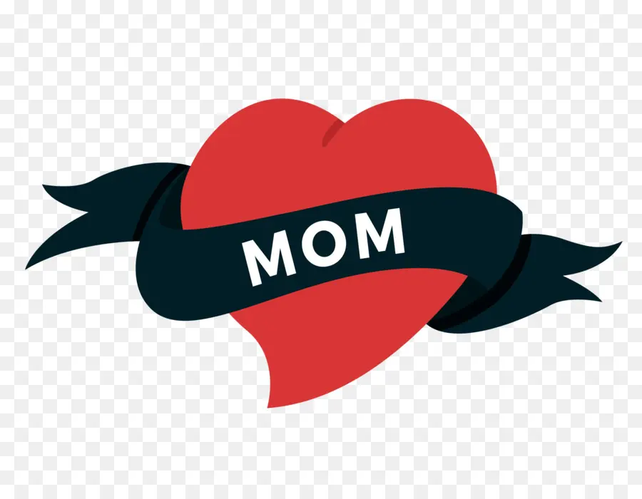 Banner Corazón Con Mamá，Amar PNG