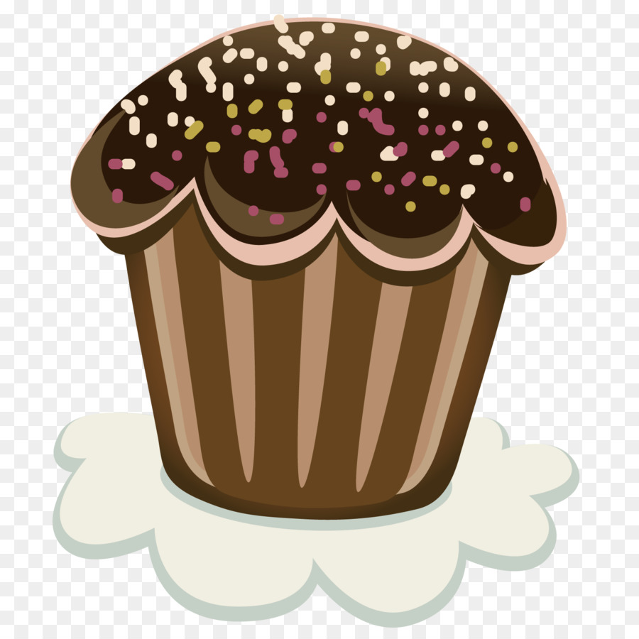 Cupcake，Chocolate PNG