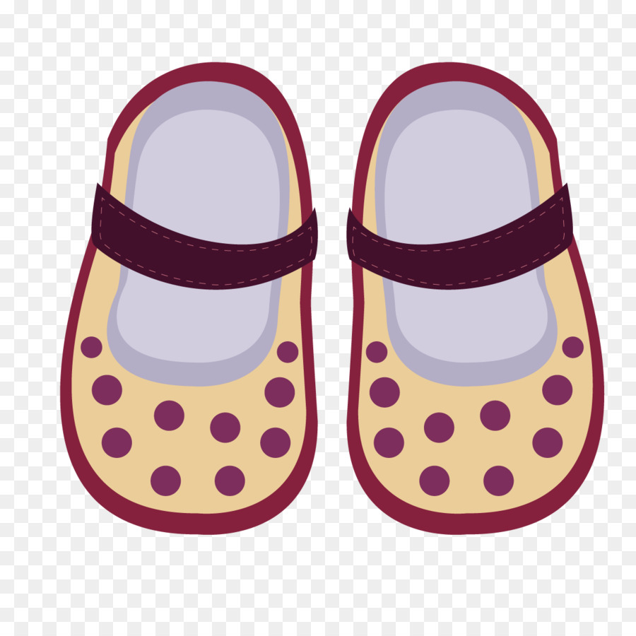 Zapatos De Lunares，Niños PNG