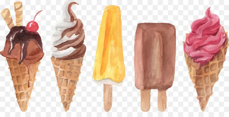 Helado，Conos PNG