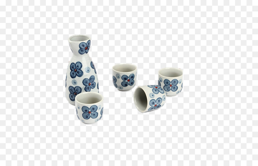 Conjunto De Sake，Tazas PNG