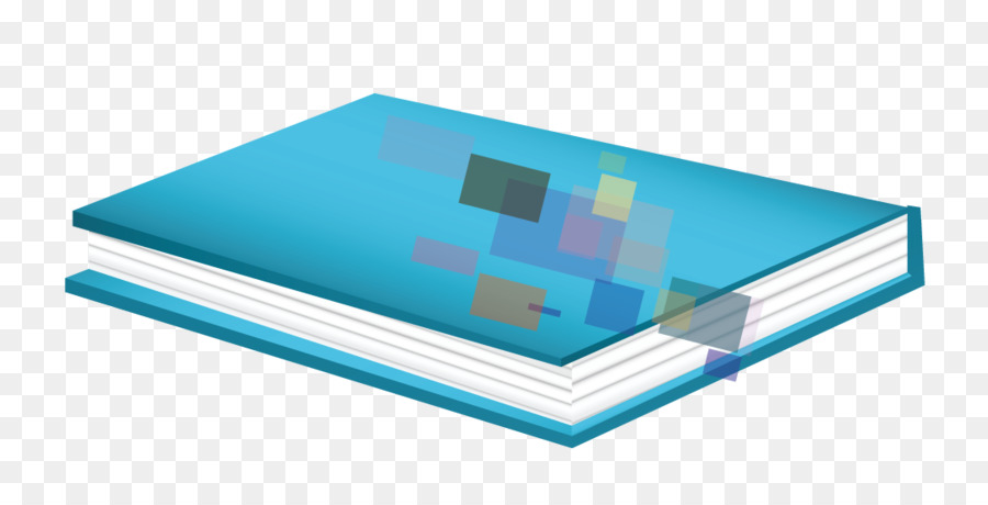 Libro，Azul PNG