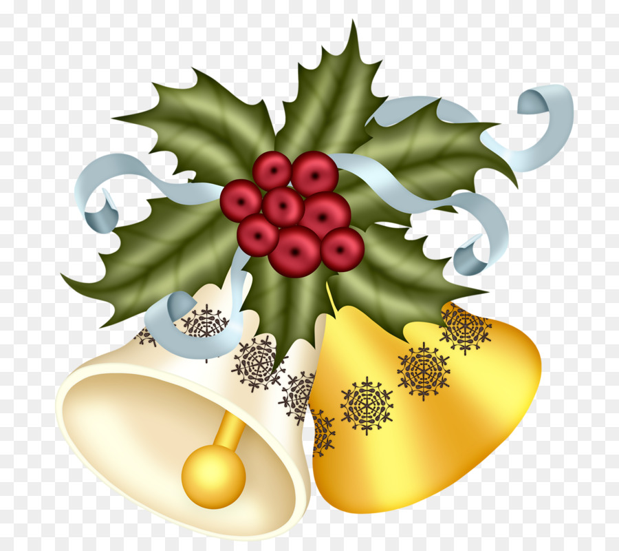 Campanas De Navidad，Acebo PNG