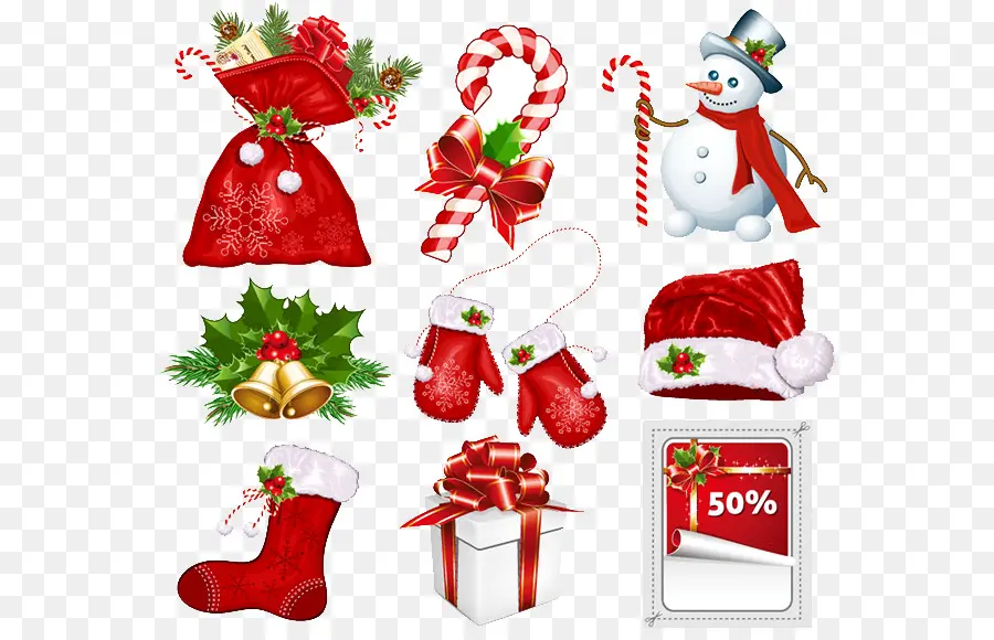 Articulos De Navidad，Decoraciones PNG