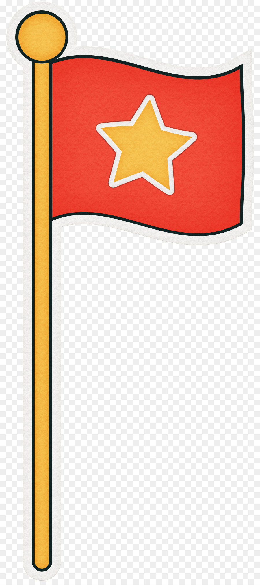 Bandera，De Dibujos Animados PNG