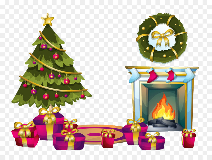 Chimenea De Navidad，Fuego PNG