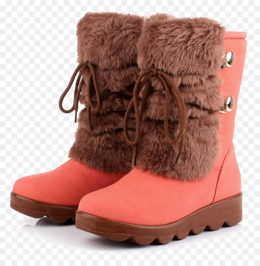 Botas De Piel，Invierno PNG