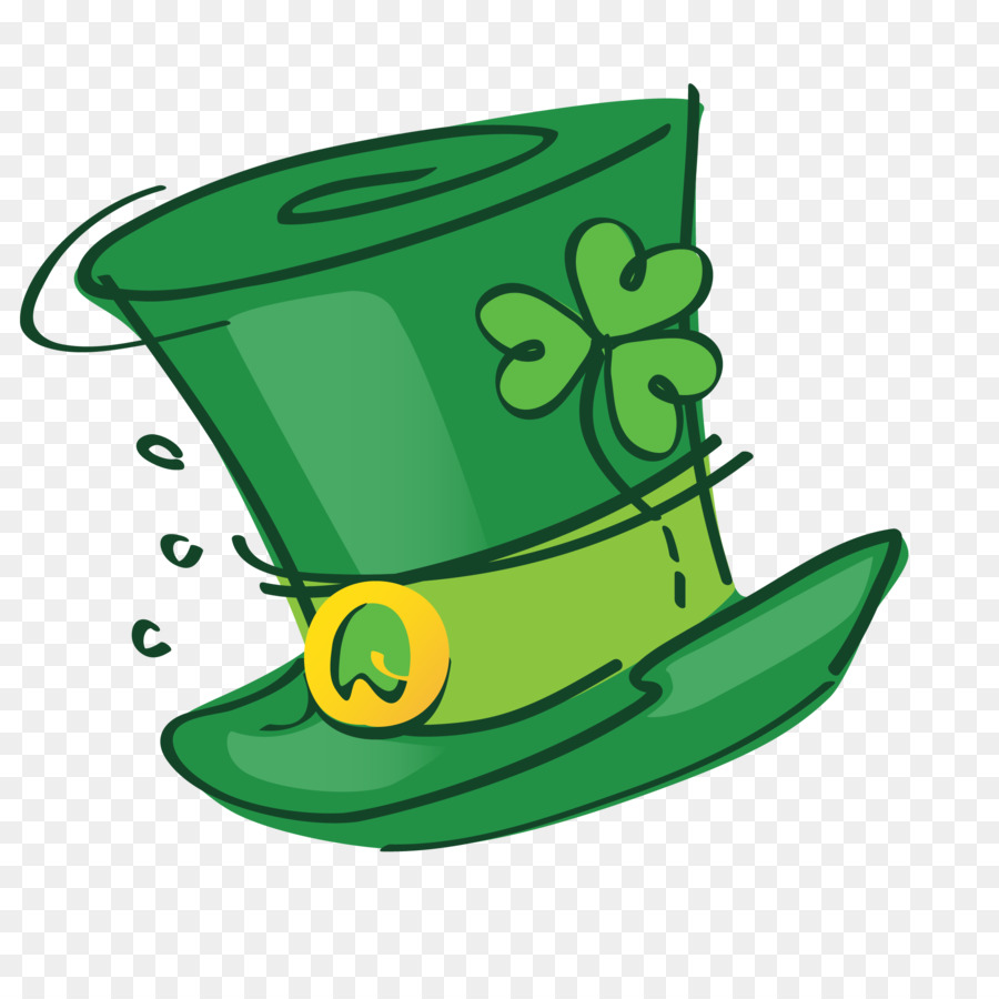 Sombrero Verde，Día De San Patricio PNG