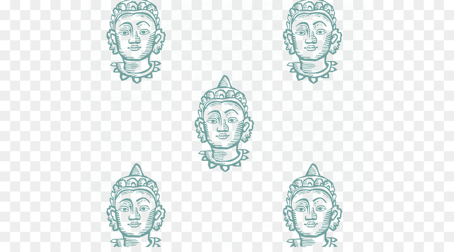 Caras De Buda，Budismo PNG