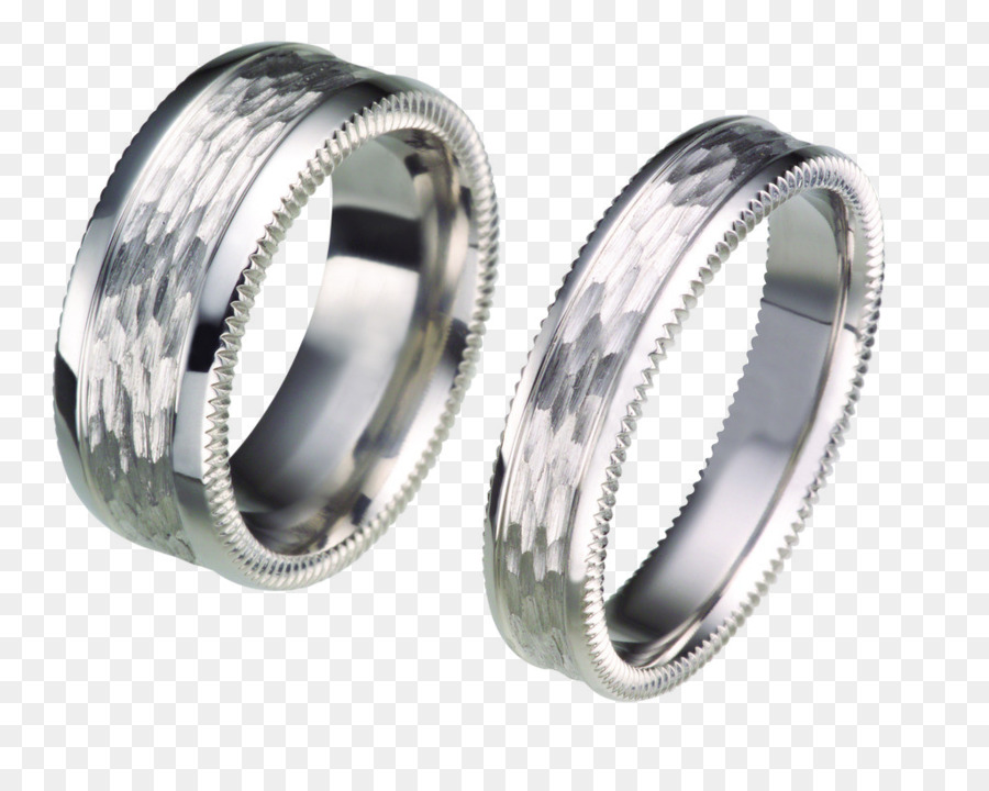 Anillo De Bodas，Platino PNG