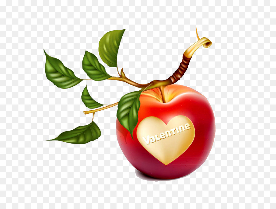 Manzana Roja，Hojas PNG