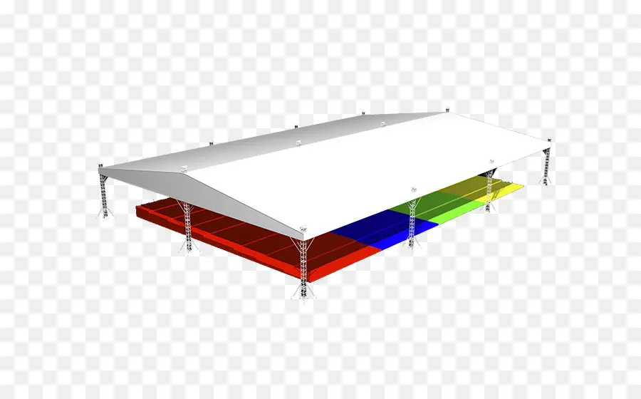 Estructura De La Tienda，Pabellón PNG