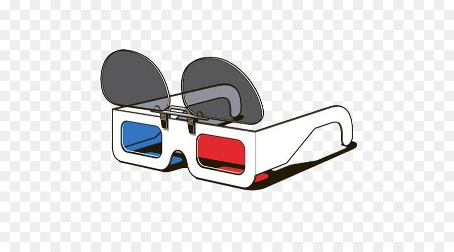 Gafas 3d，Cine PNG