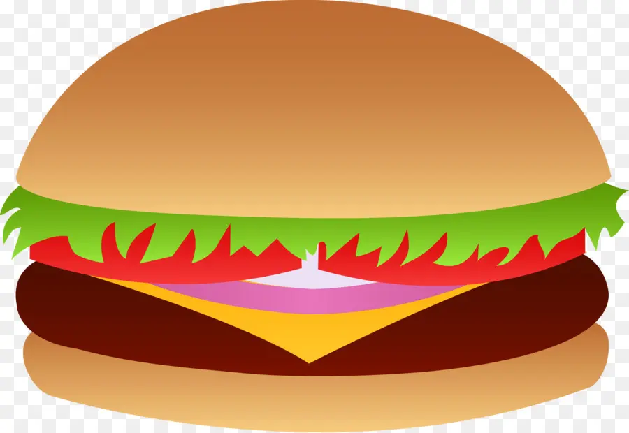 Hamburguesa，Lechuga PNG