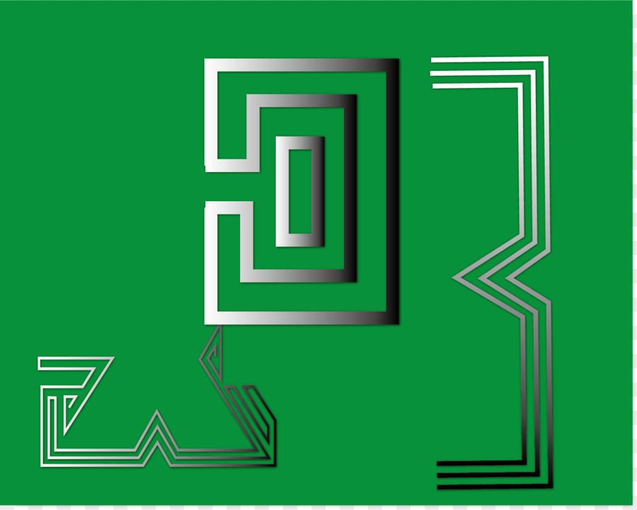 Diseño Abstracto，Verde PNG