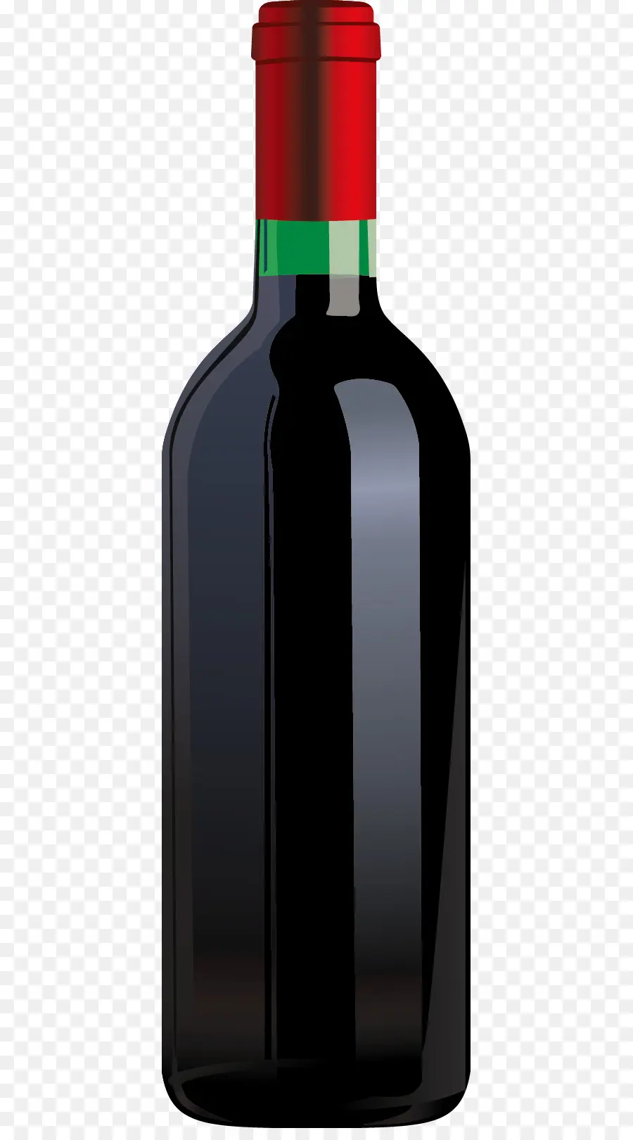 Botella De Vino，Rojo PNG