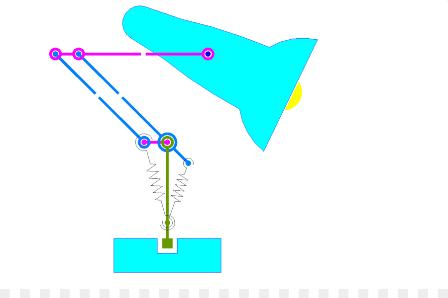 La Luz，Lámpara Anglepoise PNG