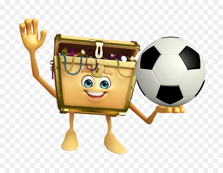 Cofre Del Tesoro，Balón De Fútbol PNG