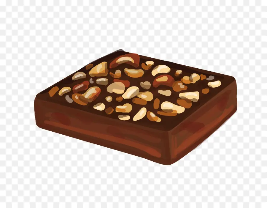 Brownie De Chocolate，Chocolate PNG