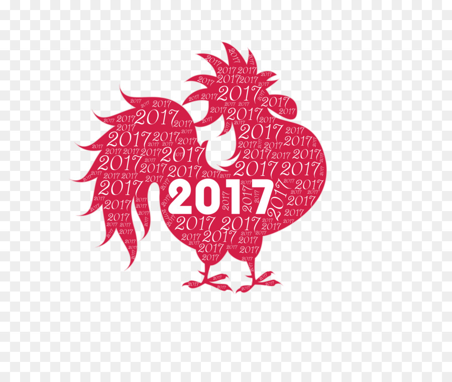 Año Nuevo Chino，Gallo PNG