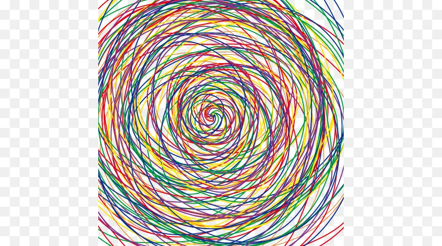 Espiral Colorida，Remolino PNG