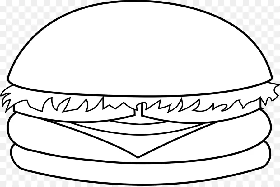 Hamburguesa，Lechuga PNG