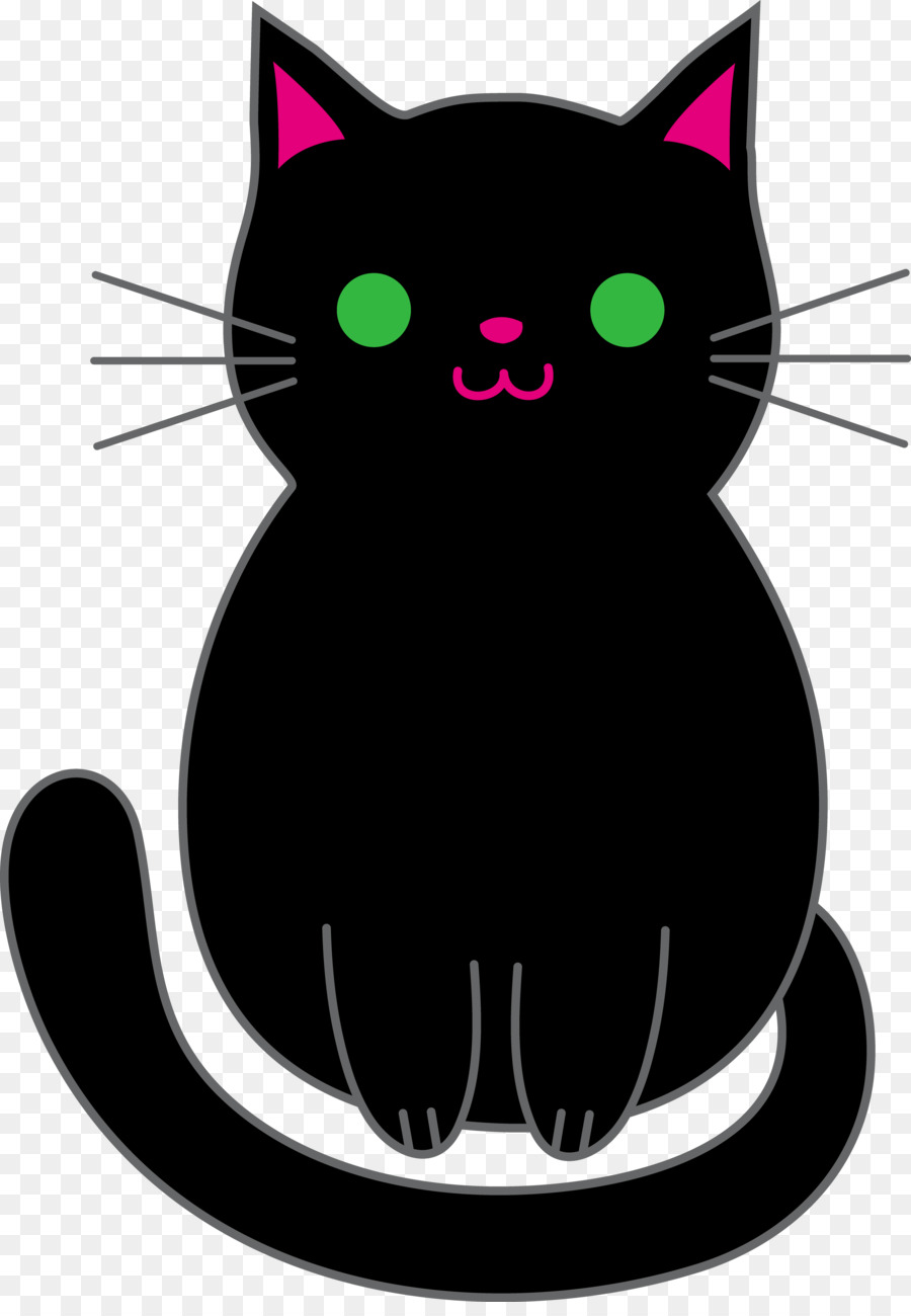 Gato，Negro PNG