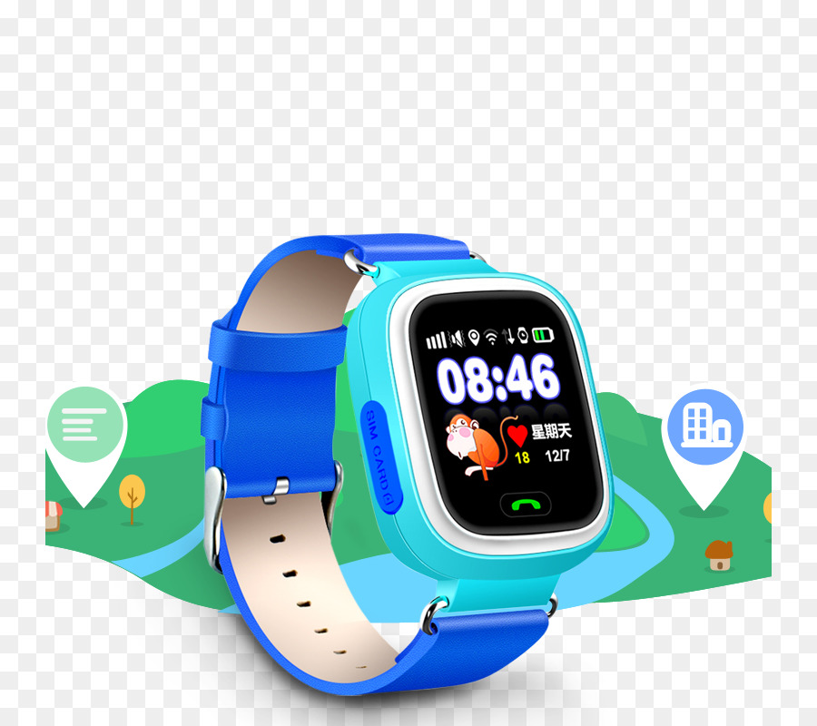 Navegación Gps Del Dispositivo，El Smartwatch PNG