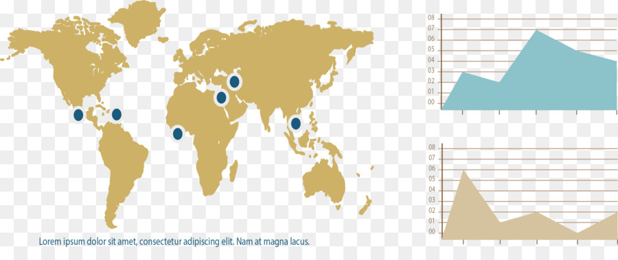 Mundo，Mapa Del Mundo PNG