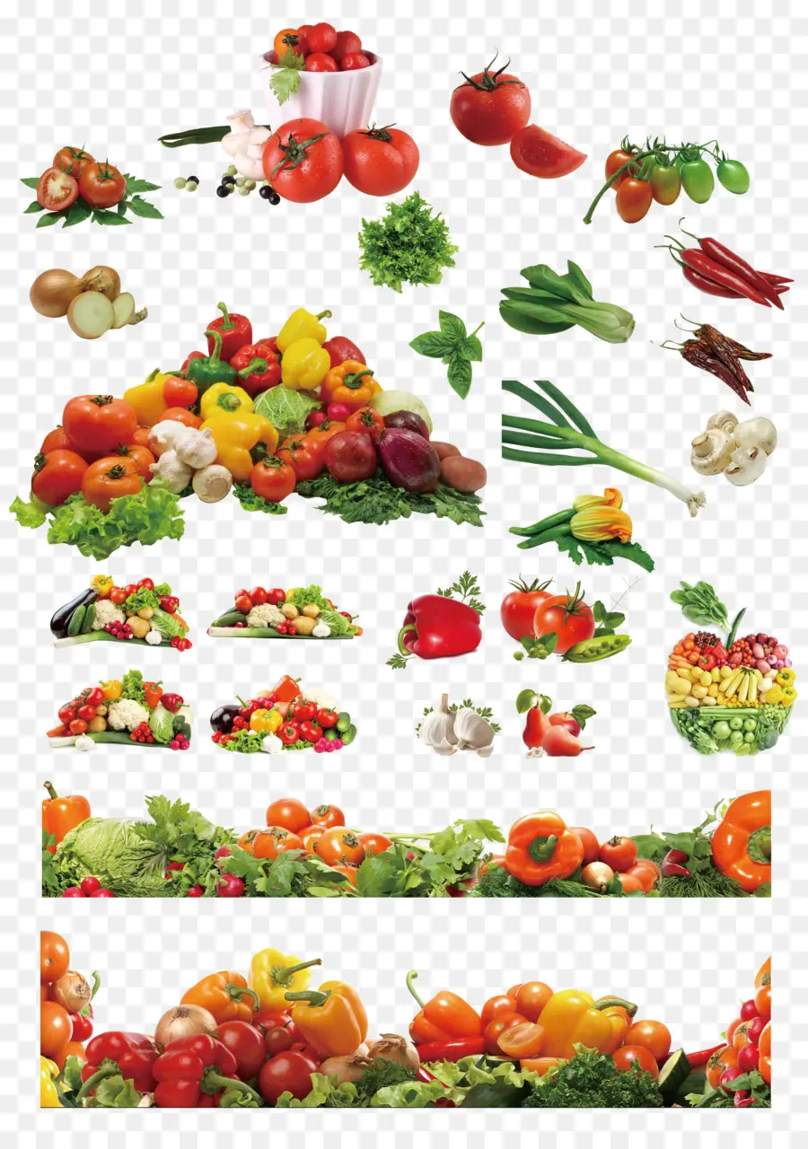 Frutas Y Verduras，Saludable PNG