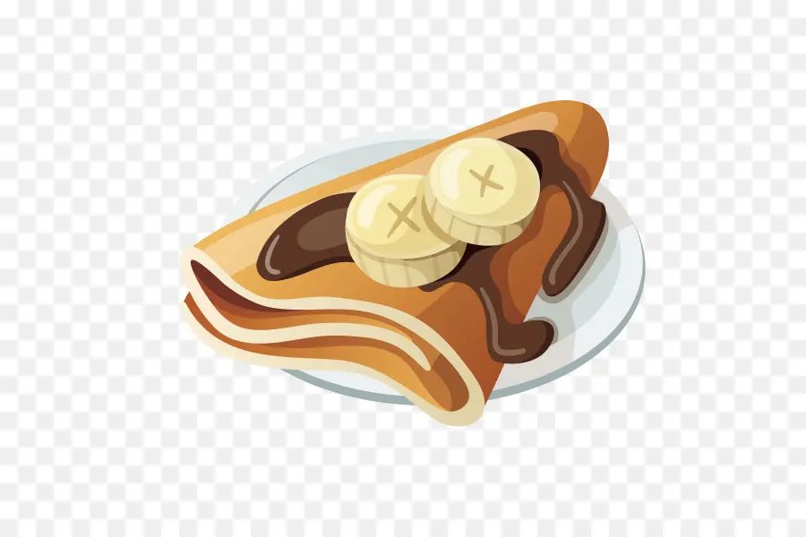 Panqueque De Plátano，Crepe PNG