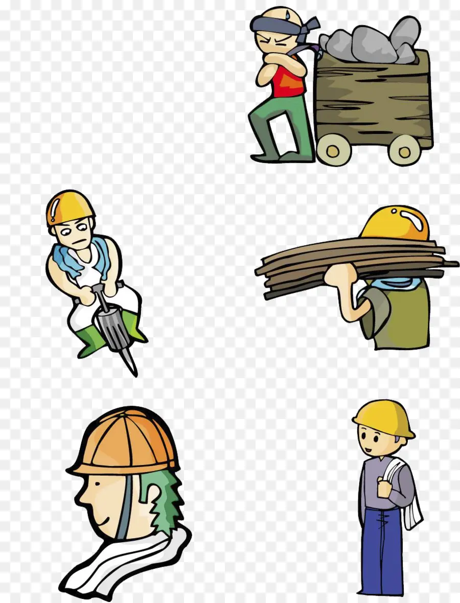 Trabajadores De La Construcción，Cascos PNG